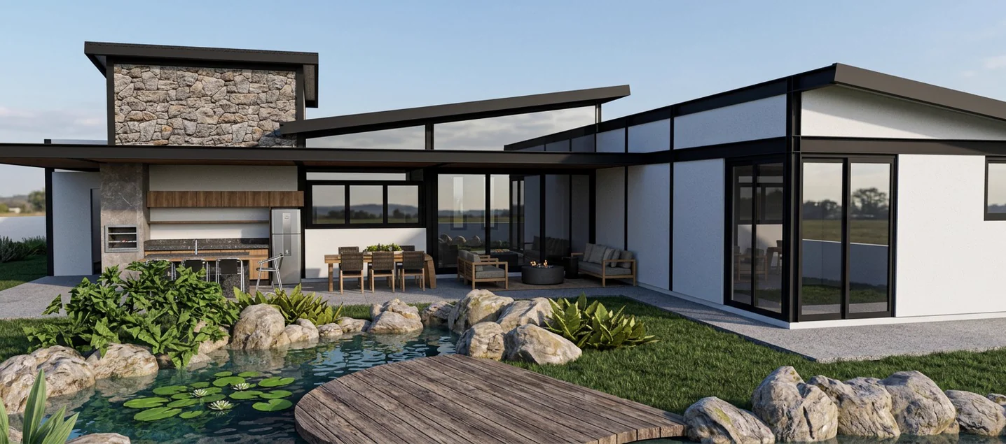 Projeto Quarta Norte — jardim e abertura dos ambientes